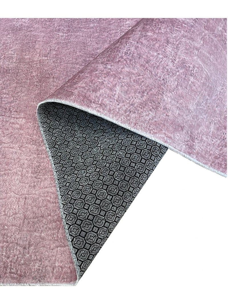 Tapis d'intérieur TUFTY Uni Rose - Kiabi