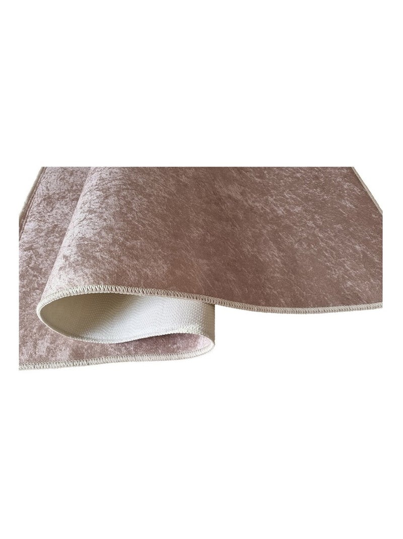 Tapis d'interieur Uni Taupe - Kiabi