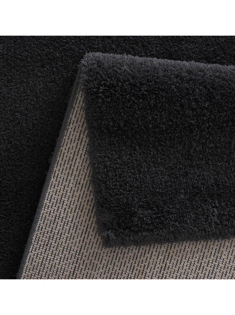 Tapis d'intérieur VELVET gris anthracite - Kiabi