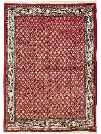 Tapis d'orient au motif oriental, noué main en laine, hamadan 51