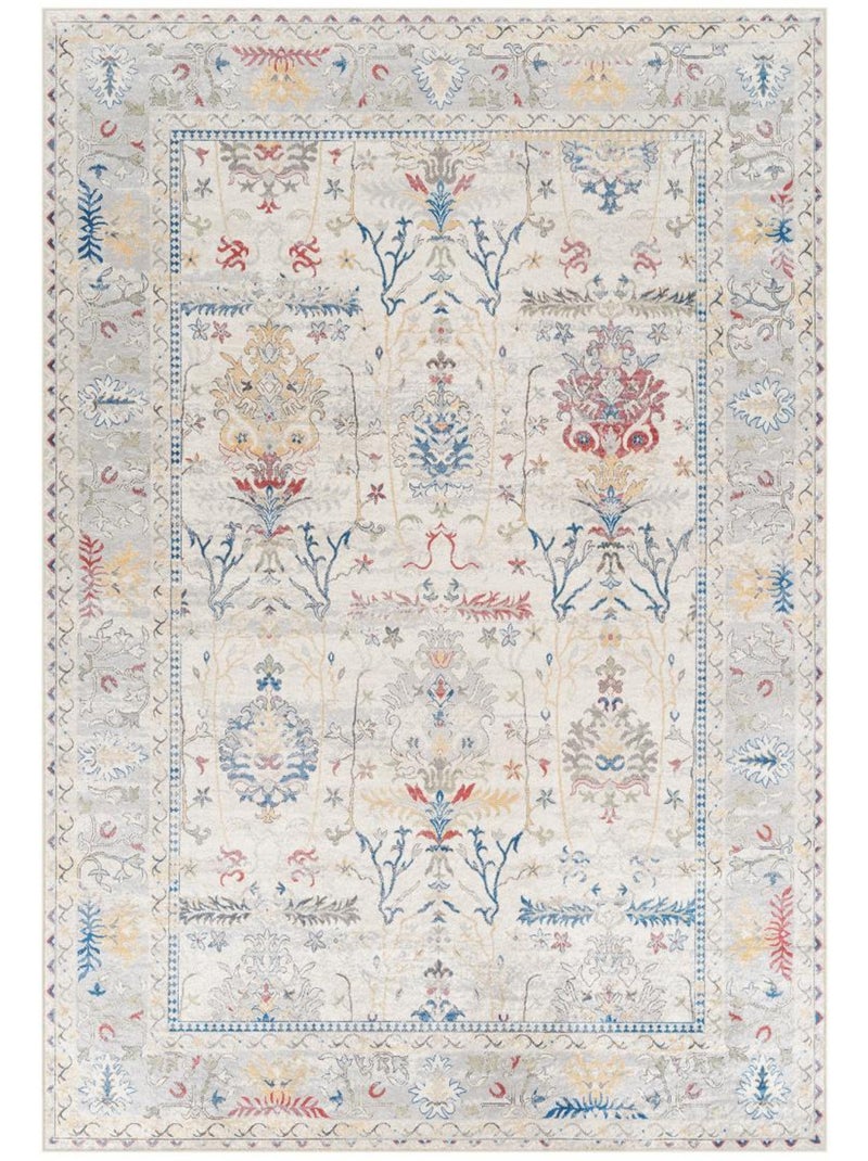Tapis d'orient au motif oriental, style kilim, lyn11 perle Multicolore - Kiabi