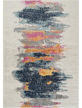 Tapis art abstrait - lyn3 desi couleurs vives