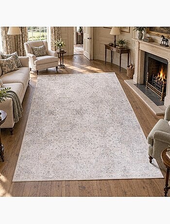 Tapis d'orient kilim authentique, structure tissée, lyn11 vintage b élégant