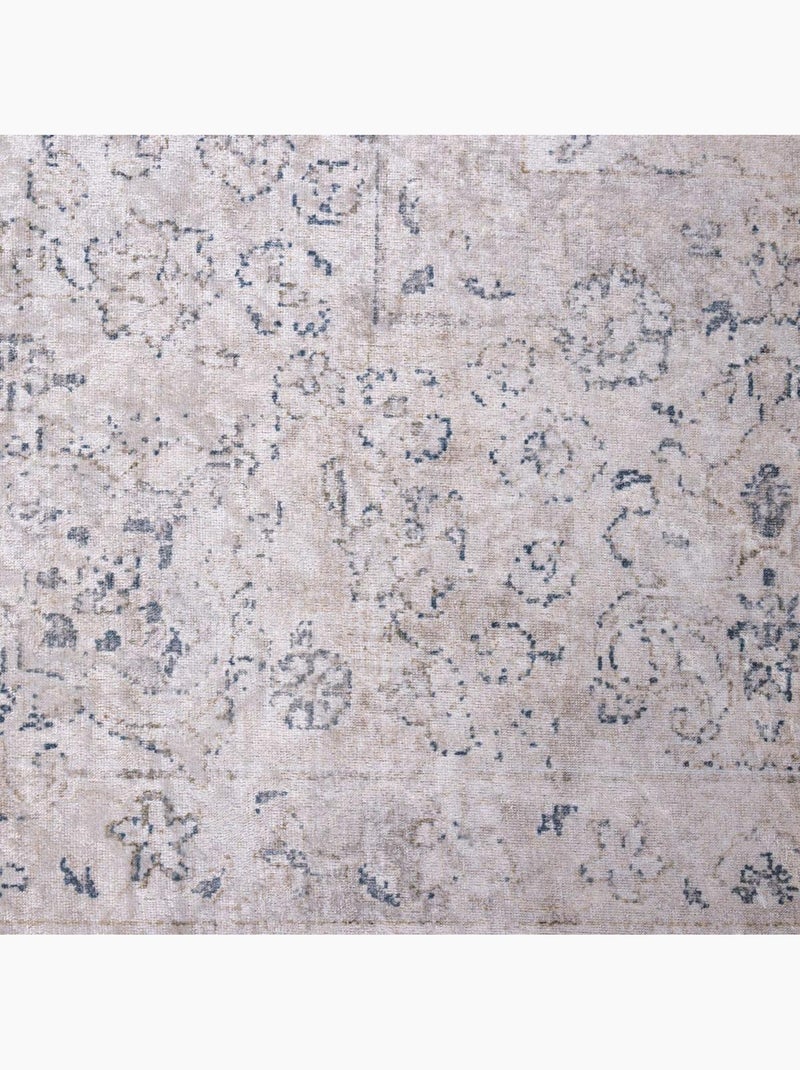 Tapis d'orient kilim authentique, structure tissée, lyn11 vintage b élégant Gris - Kiabi