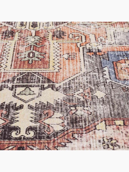 Tapis d'orient kilim motif oriental, lyn11 vintage c, tissée et chaleureuse - Kiabi Tapis d'orient kilim motif oriental, lyn11 vintage c, tissée et chaleureuse - Kiabi