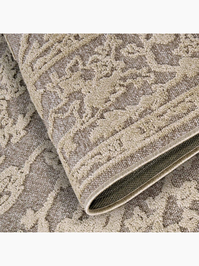 Tapis d'orient kilim oriental, motif authentique, ambroise Beige - Kiabi