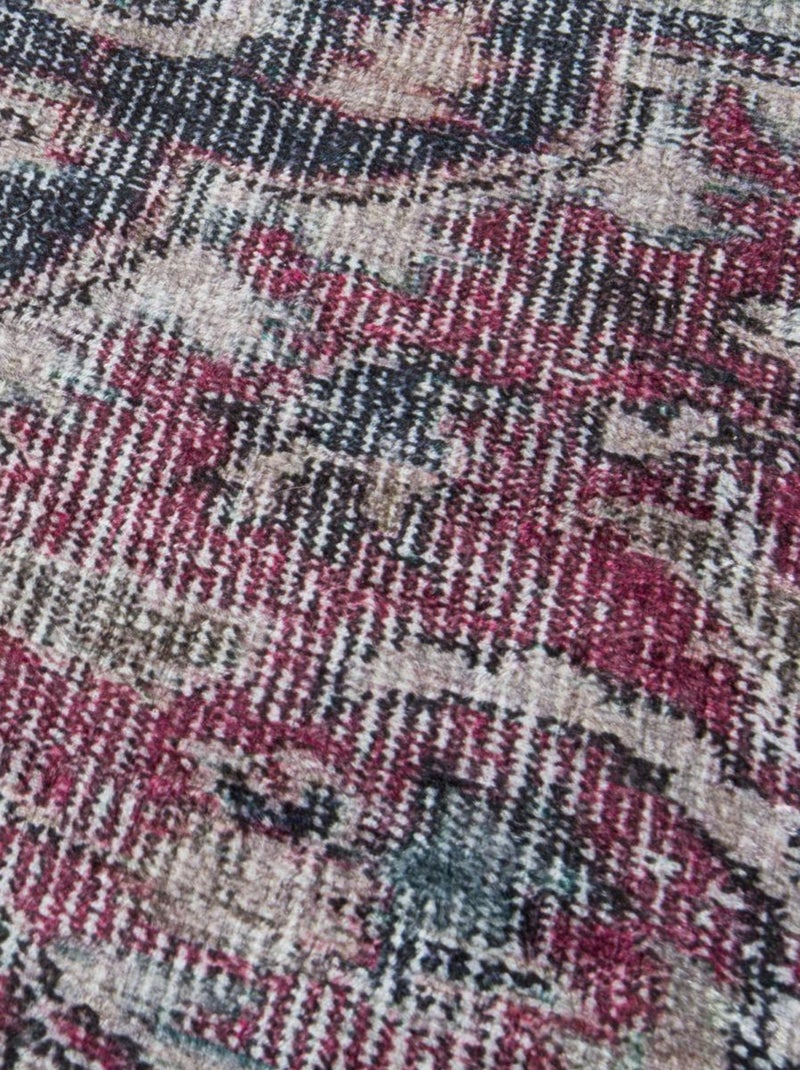Tapis d'orient LYN11 MEDA 1 facile d'entretien Bordeaux - Kiabi