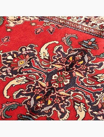 Tapis d'orient, motif oriental authentique, noué main, hamadan 42
