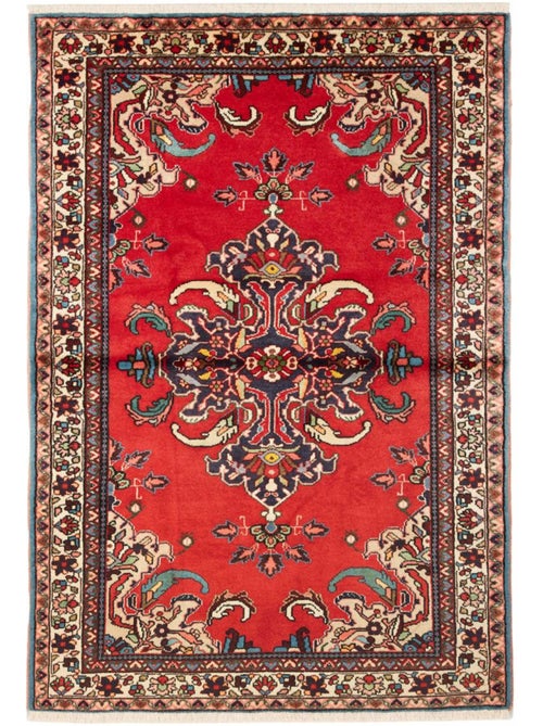 Tapis d'orient, motif oriental authentique, noué main, hamadan 42 - Kiabi