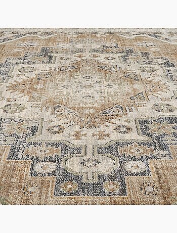 Tapis d'orient, motif oriental authentique, tissé, lyn52 bouka