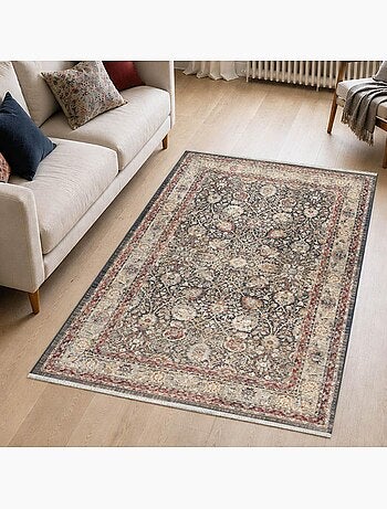 Tapis d'orient, motif oriental authentique tissé, lyn52 tabriza