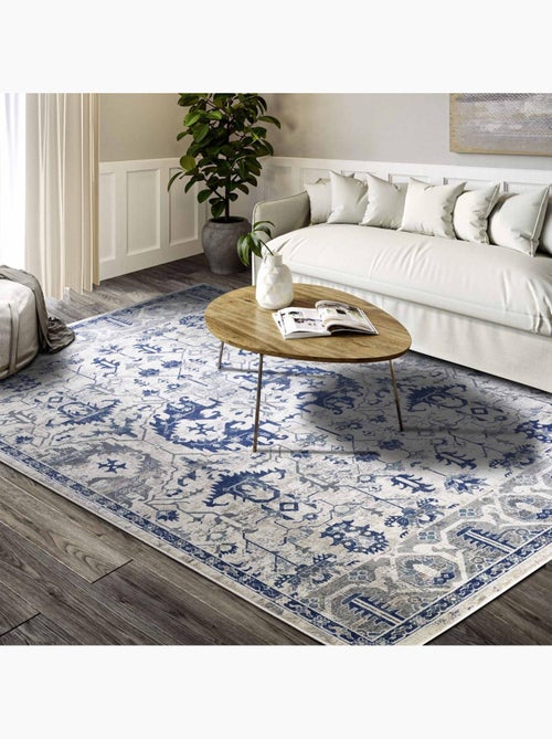Tapis d'orient, motif oriental, emmanuel, ambiance chaleureuse - Kiabi
