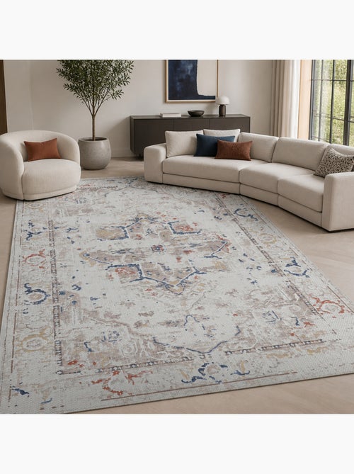 Tapis d'orient, motif oriental, lyn55 samara - Kiabi