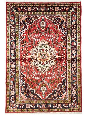 Tapis d'orient oriental, noué main en laine, hamadan 16