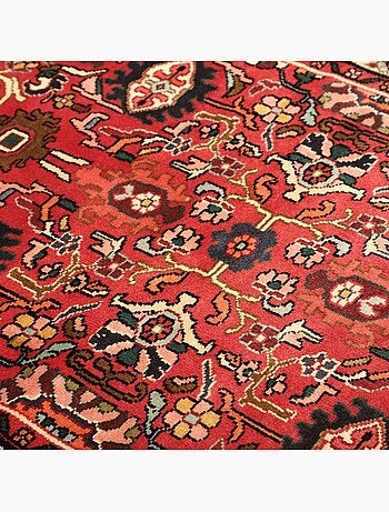 Tapis d'orient oriental, noué main en laine, hamadan 45