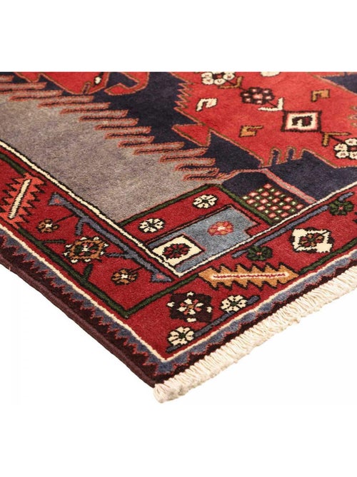 Tapis d'orient oriental, noué main en laine, hamadan 46 - Kiabi