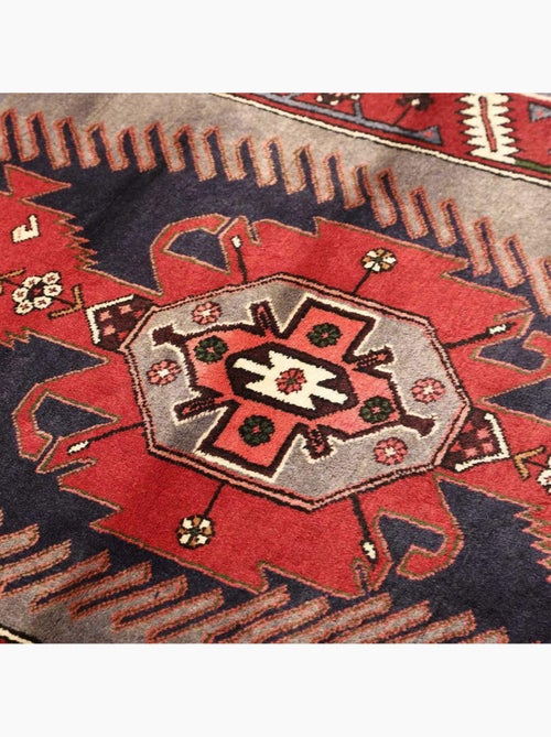 Tapis d'orient oriental, noué main en laine, hamadan 46 - Kiabi