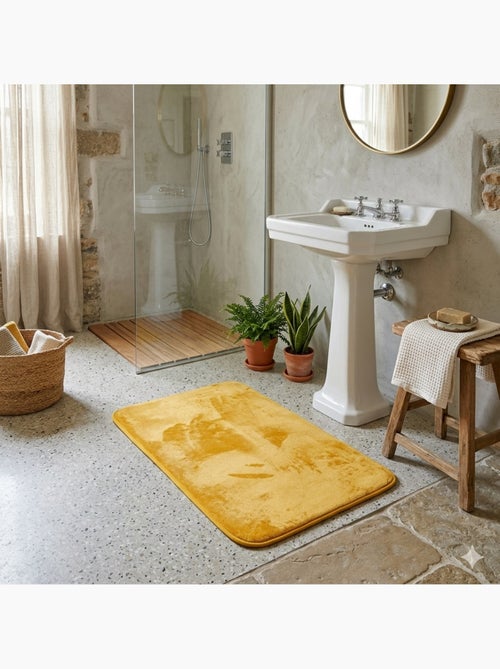 Tapis doux en flanelle - Kiabi