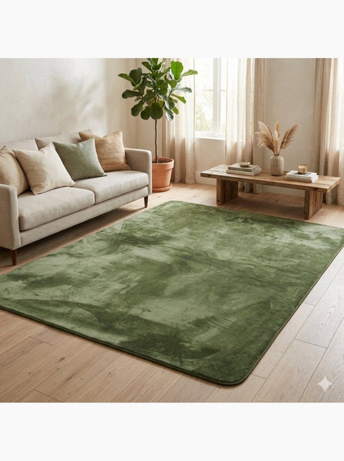 Tapis doux en flanelle - Kiabi