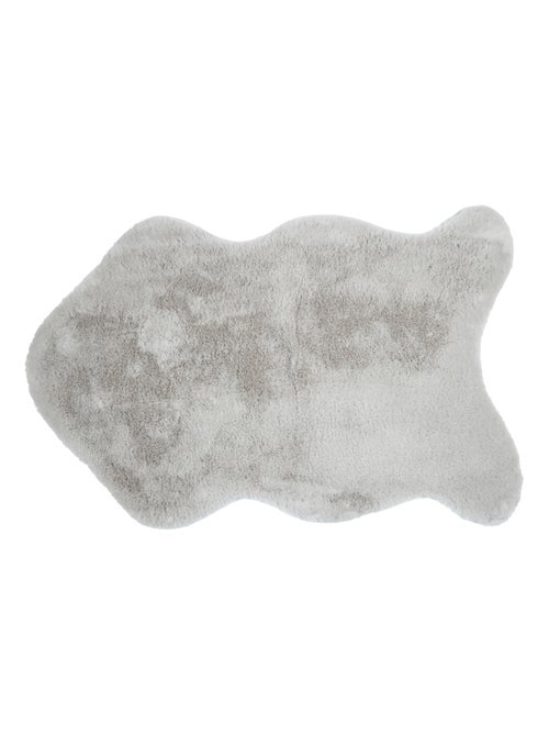 Tapis doux forme peau - Kiabi