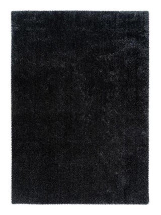 Tapis doux recyclé uni rectangle Karla