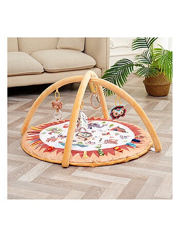 Tapis d'?veil avec arches LITTLE JUNGLE | SUPERBE BEBE
