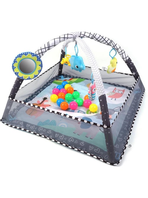 Tapis éducatif 2-en-1 tinymini parc avec balles - Kiabi