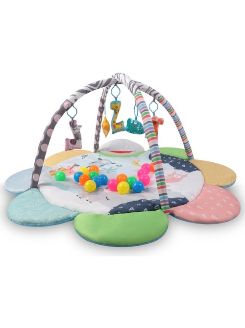 Tapis éducatif 2-en-1 tinymini zoo fleur - Kiabi