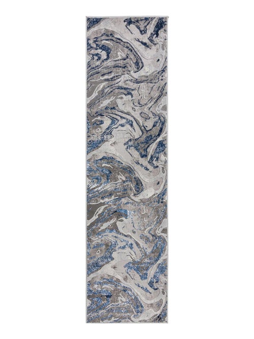 Tapis effet 3D pour salon Marbled - Kiabi