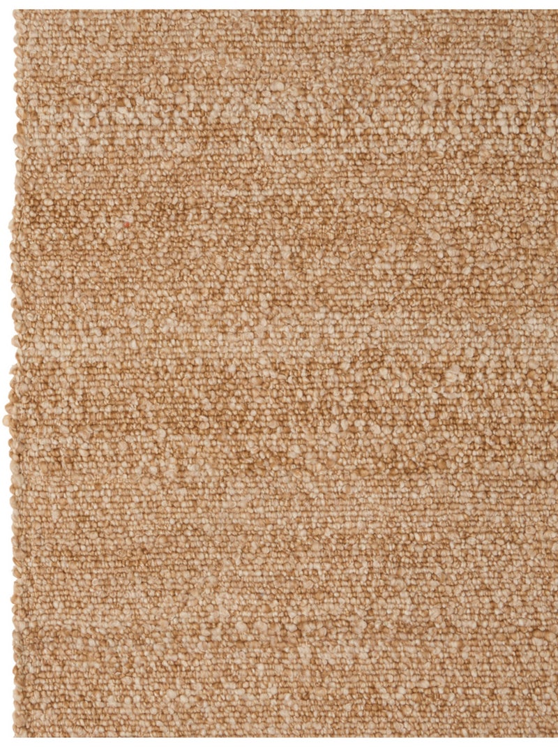Tapis effet laine VOLNA Marron - Kiabi