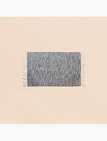 Tapis en coton à franges 60x90cm