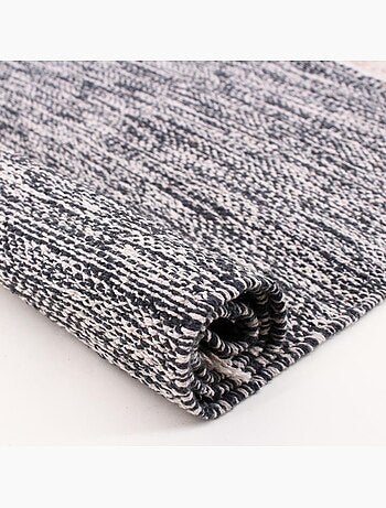 Tapis en coton à franges 60x90cm