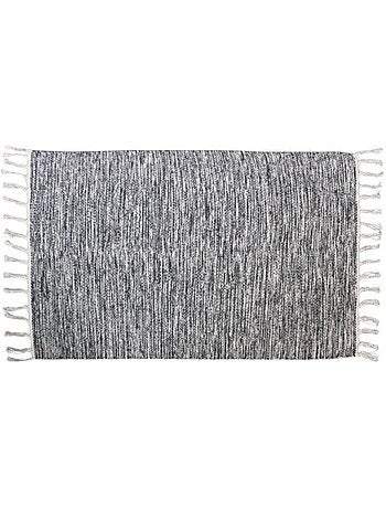 Tapis en coton à franges 60x90cm