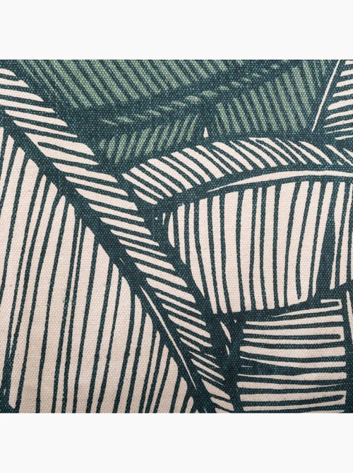 Tapis en coton à franges motifs graphiques wild - Kiabi