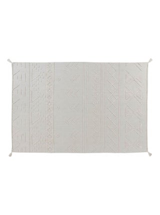 Tapis en coton lavable en machine ethnique Tribu Lorena Canals