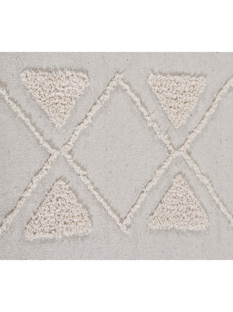 Tapis en coton lavable en machine ethnique Tribu Lorena Canals Beige - Kiabi