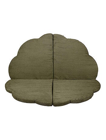 Tapis en forme de nuage pour enfants, Aesthetic, Kaki