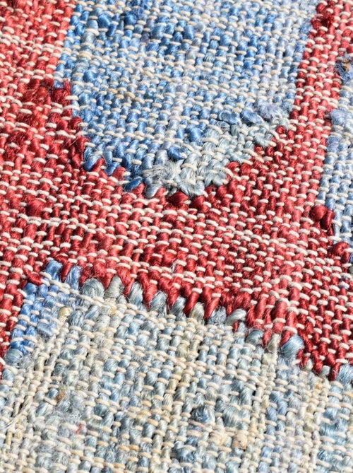 Tapis en jute fait à la main motif géométrique JUTAP - Kiabi