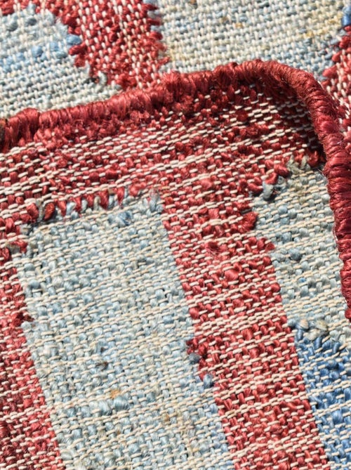 Tapis en jute fait à la main motif géométrique JUTAP - Kiabi