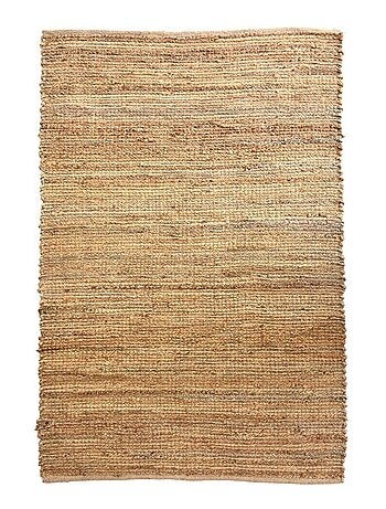 Tapis en jute fait à la main motif uni NATURE 1