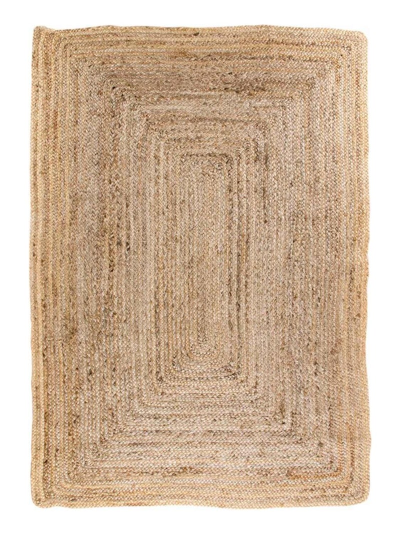 Tapis en jute naturel 180 x 240 cm - House Nordic Marron - Kiabi