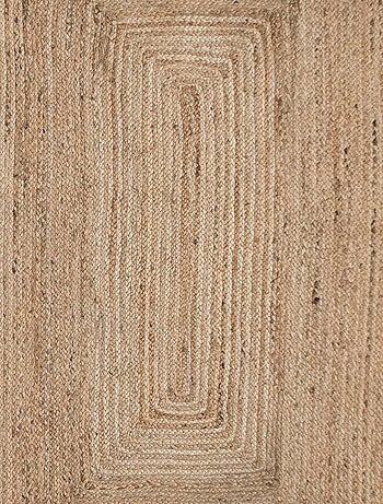 Tapis en jute naturel 'Deko&co'