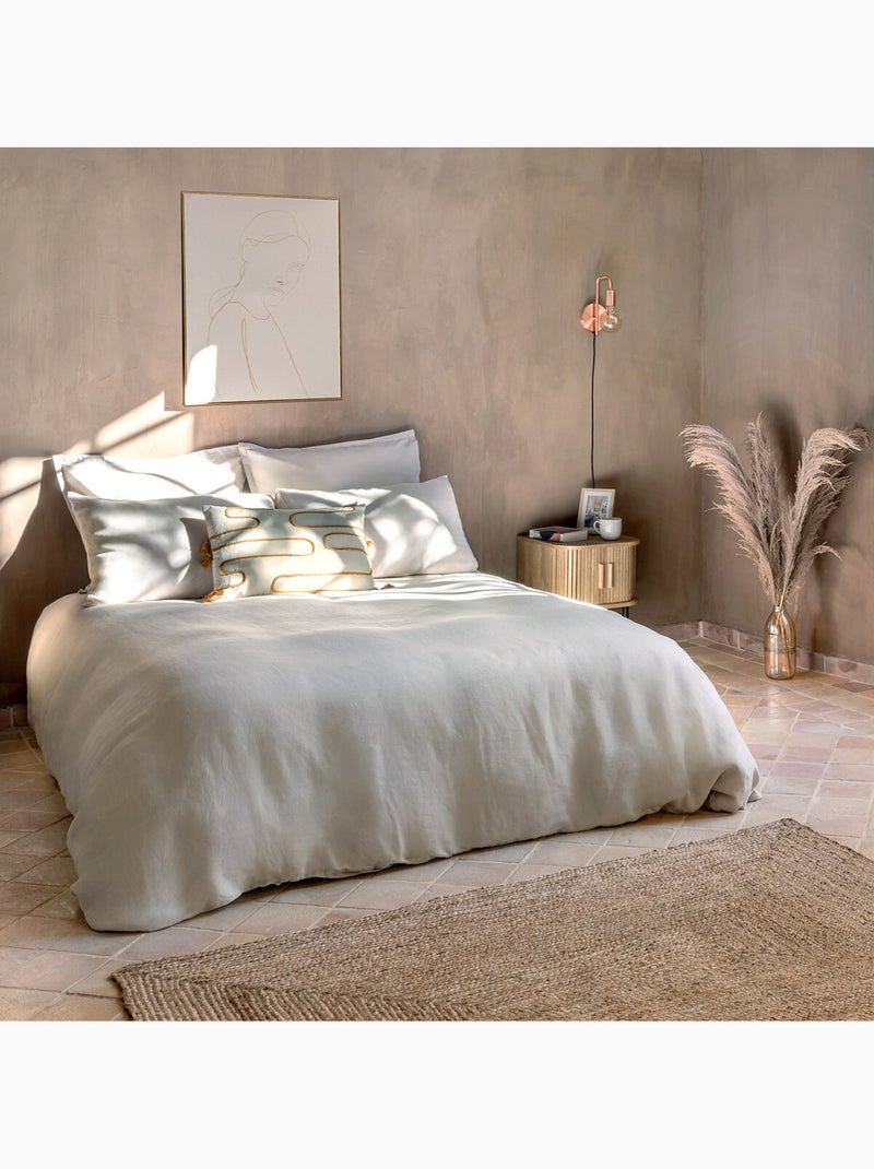 Tapis en jute naturel HISTOIRE Beige - Kiabi
