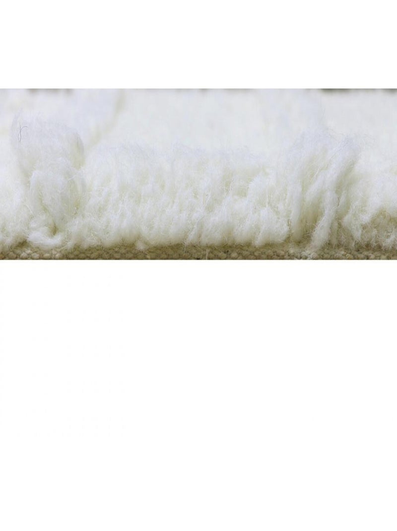 Tapis en laine enfant Ari Blanc - Kiabi