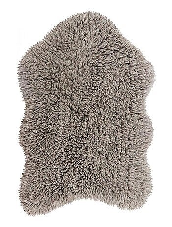 Tapis en laine naturelle lavable en machine Woolly