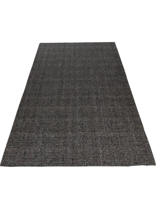 Tapis en laine plat moderne rectangle Knit - Kiabi