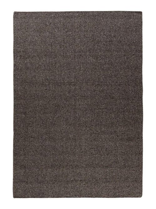 Tapis en laine plat moderne rectangle Knit - Kiabi