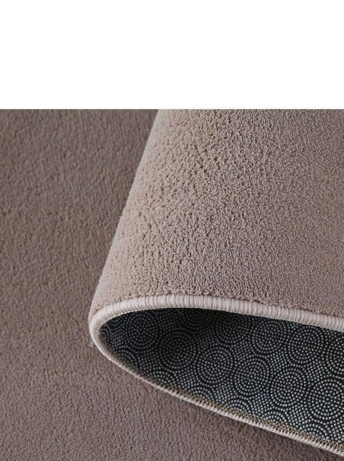 Tapis en microfibre doux uni antidérapant Lars - Kiabi