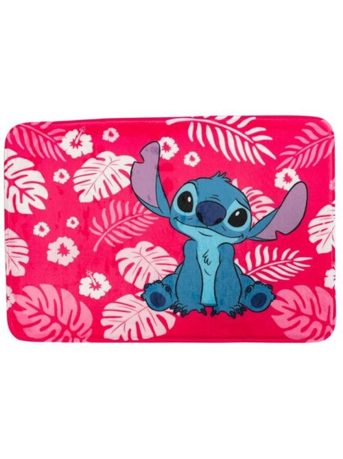 Tapis en mousse - DISNEY - Lilo et Stitch - 45 x 60 cm - Antidérapant - Facile à nettoyer - Kiabi