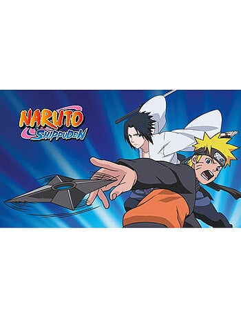 Tapis en mousse - Naruto Shippuden Uchiha Sasuke et Uzumaki Naruto - 40x70cm